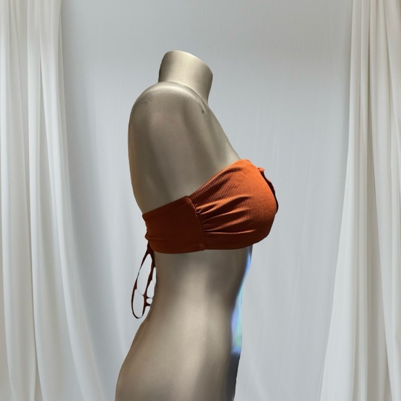 💟Rust Bandeau Bikini Top - Picture 2 of 12